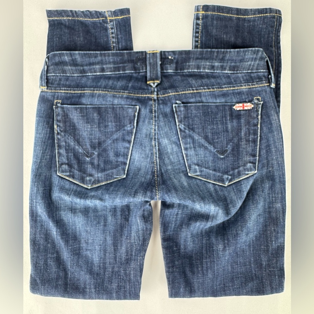 Hudson Jeans Straight Leg Denim in Dark Blue - Picture 2 of 10